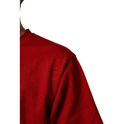 Red DG Eye Print Cotton Crew Neck T-shirt
