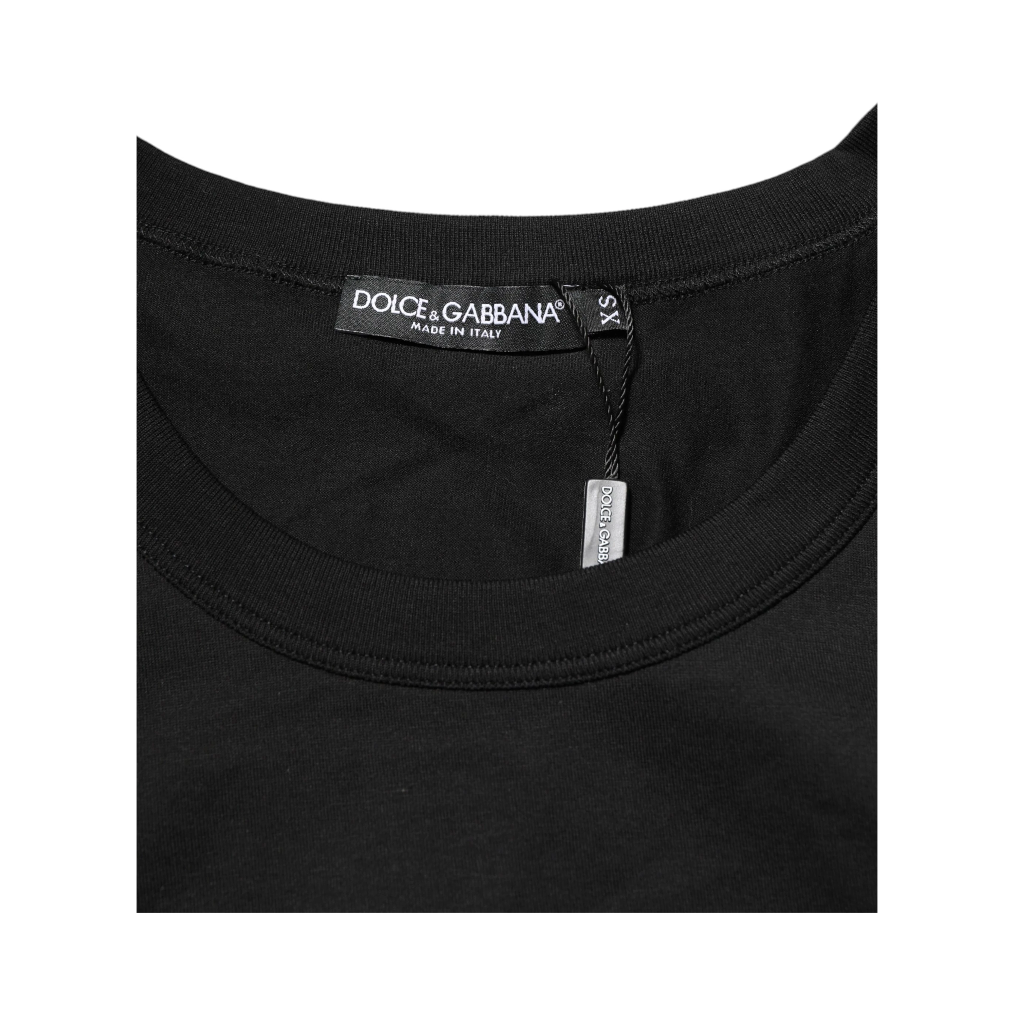 Black Cotton Sleeveless Men Tank Top T-shirt