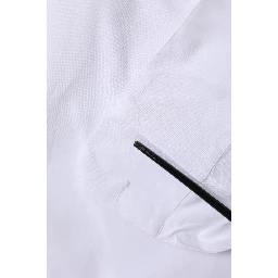 White Cotton GOLD Long Sleeves Formal Shirt