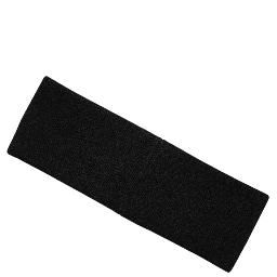 Men Black White Cashmere Logo Head Band Hat