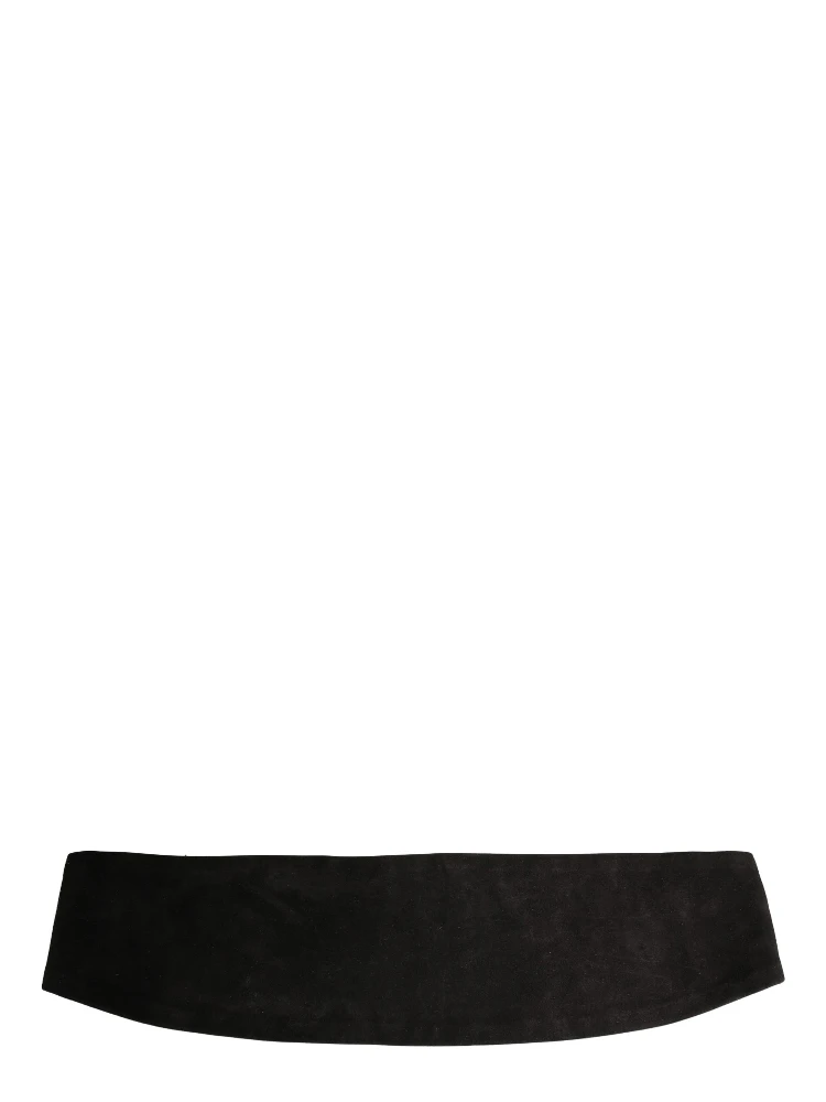 Black Velvet Wide Belt Waist  Cummerband Men alternative