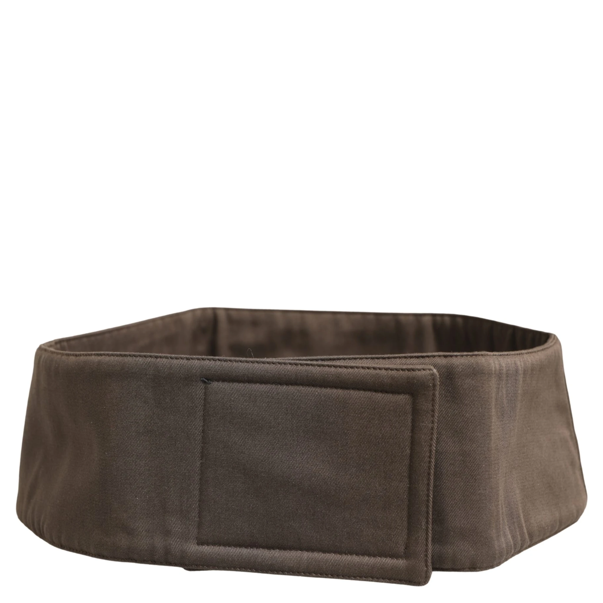 Brown Viscose Wide Belt Waist Cummerband Men