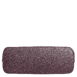 Dark Purple Leather DG Logo Zip Around Hand Purse Wallet