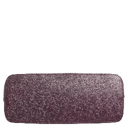 Dark Purple Leather DG Logo Zip Around Hand Purse Wallet