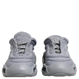 Gray Slip On Wave Low Top Sneakers