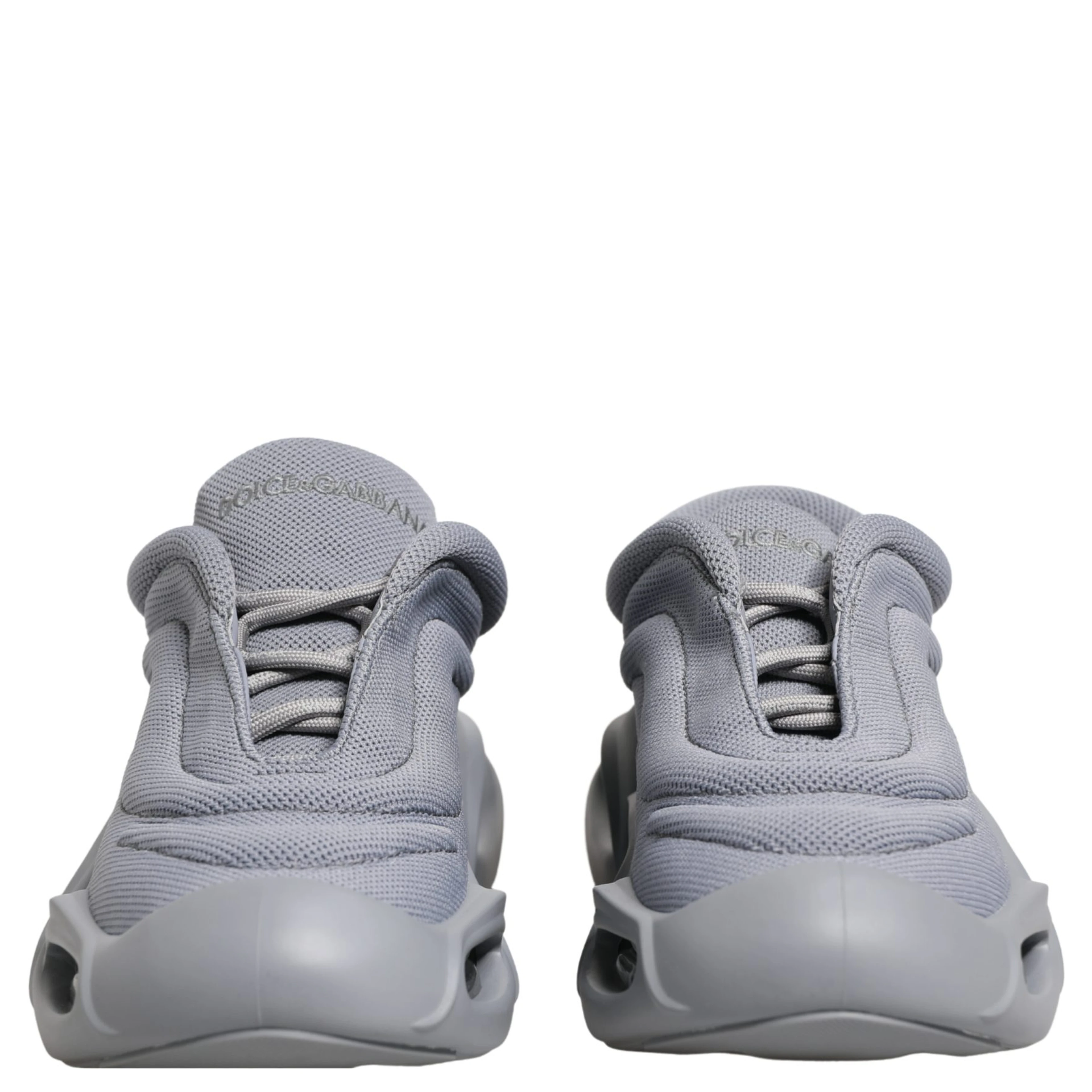 Gray Slip On Wave Low Top Sneakers