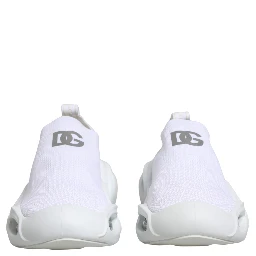 White Slip On Wave Low Top Sneakers Shoes