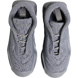 Gray Slip On Wave Low Top Sneakers