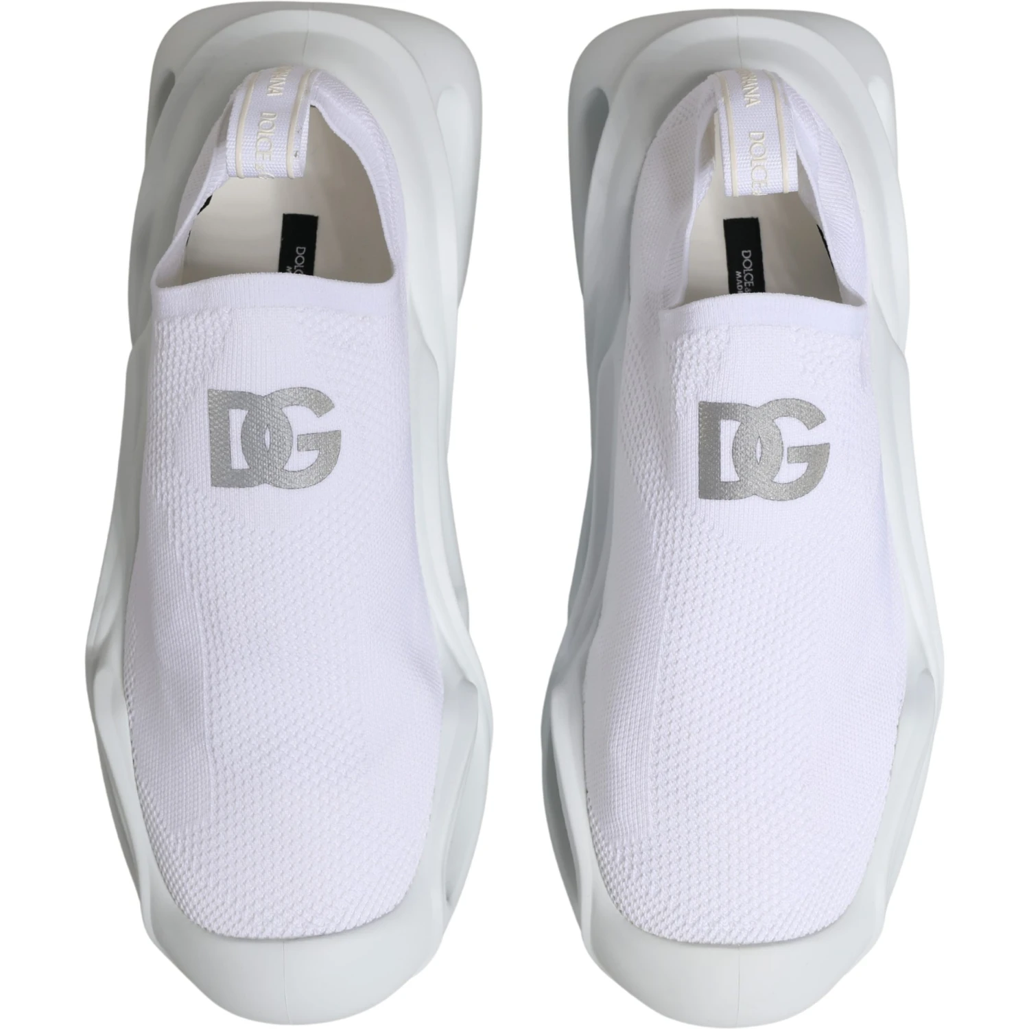 White Slip On Wave Low Top Sneakers Shoes