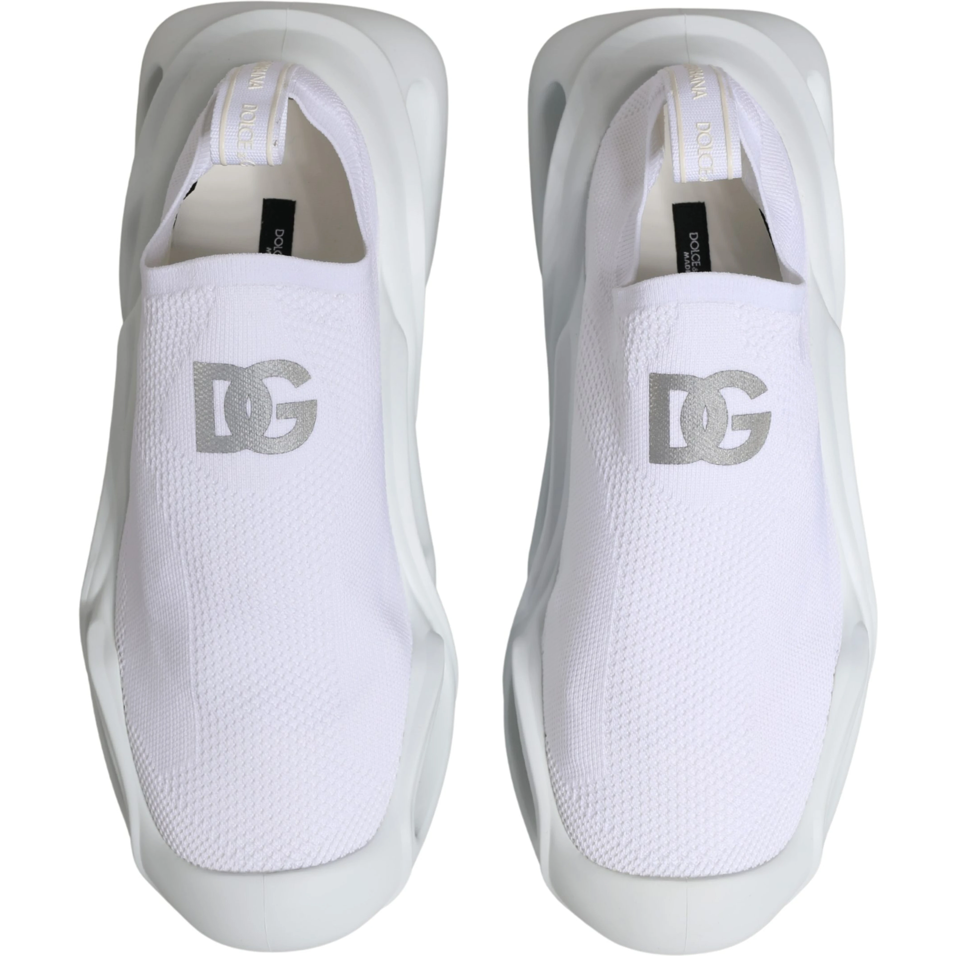 White Slip On Wave Low Top Sneakers Shoes