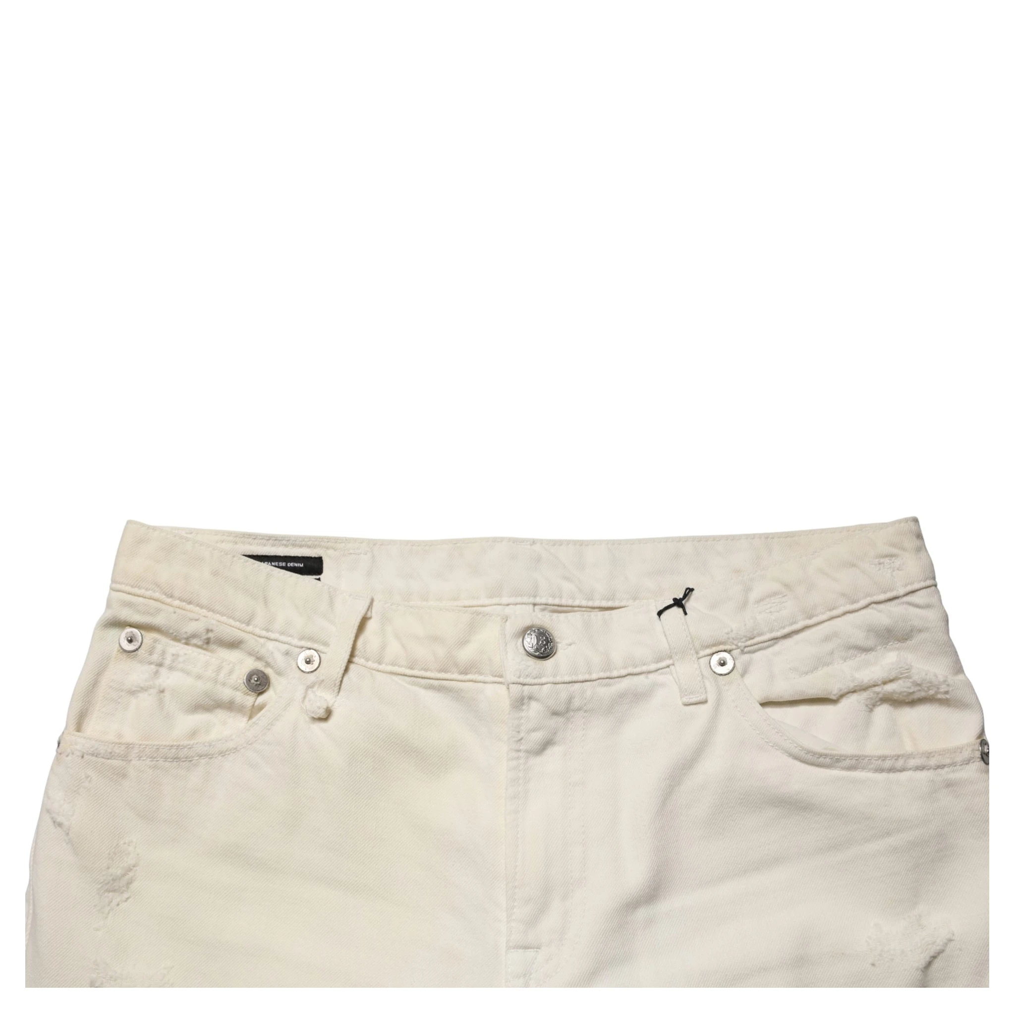 Mid Waisted Bootcut Tattered Denim Trouser Jeans