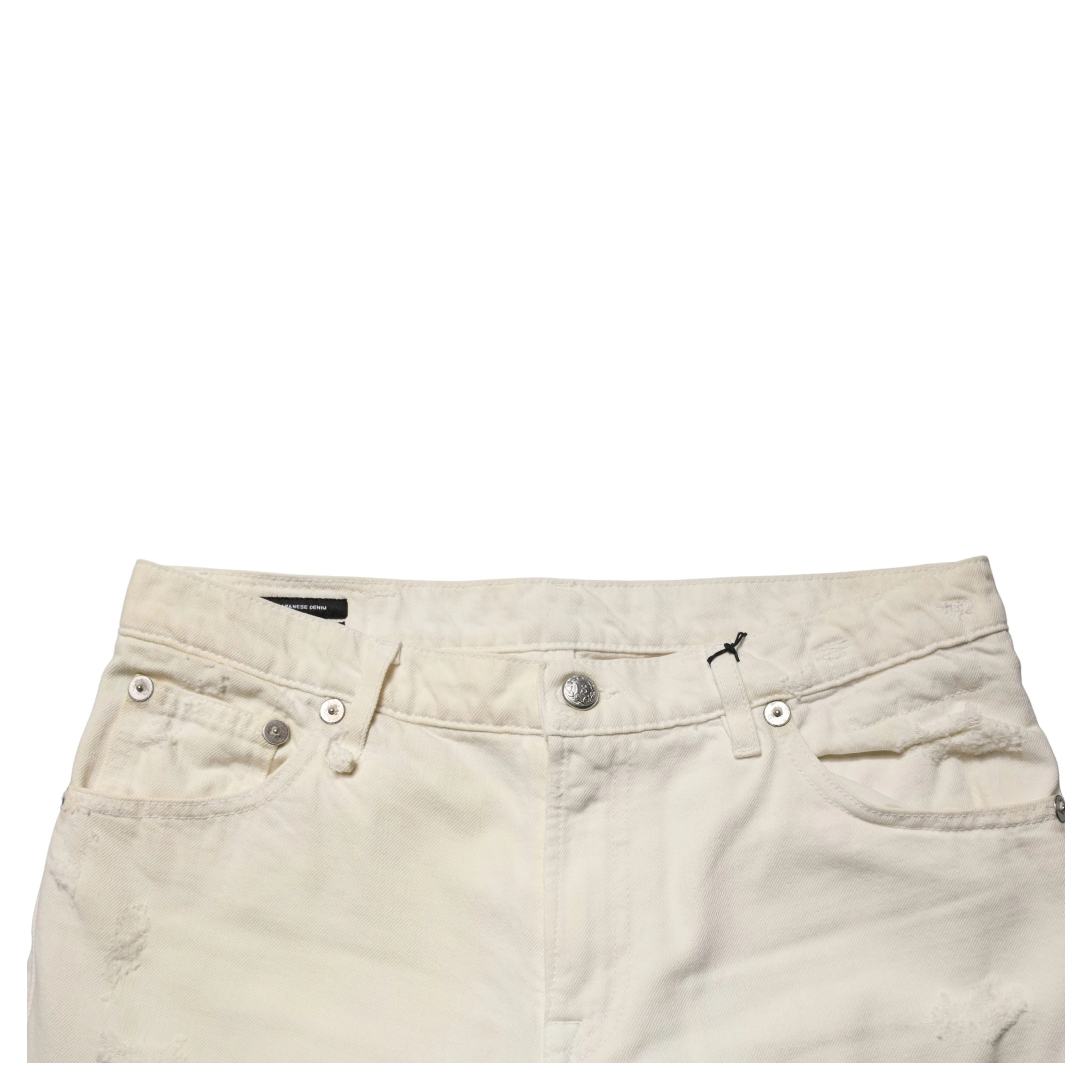 Mid Waisted Bootcut Tattered Denim Trouser Jeans
