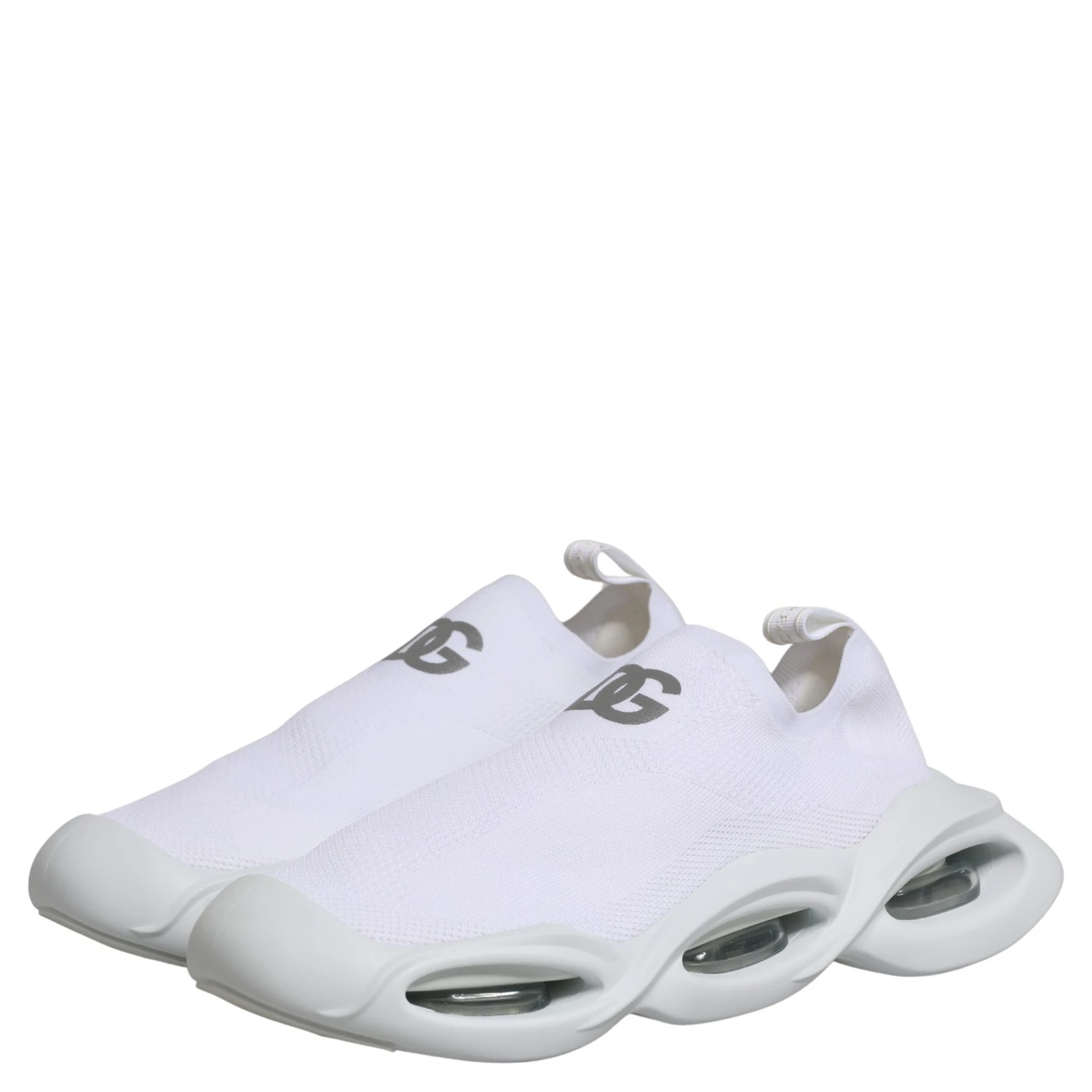 White Slip On Wave Low Top Sneakers Shoes