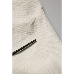 Mid Waisted Bootcut Tattered Denim Trouser Jeans