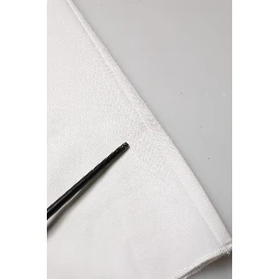 White Mid Waisted Wide Leg Chino Women Trouser Pants