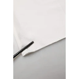 White Mid Waisted Wide Leg Chino Women Trouser Pants