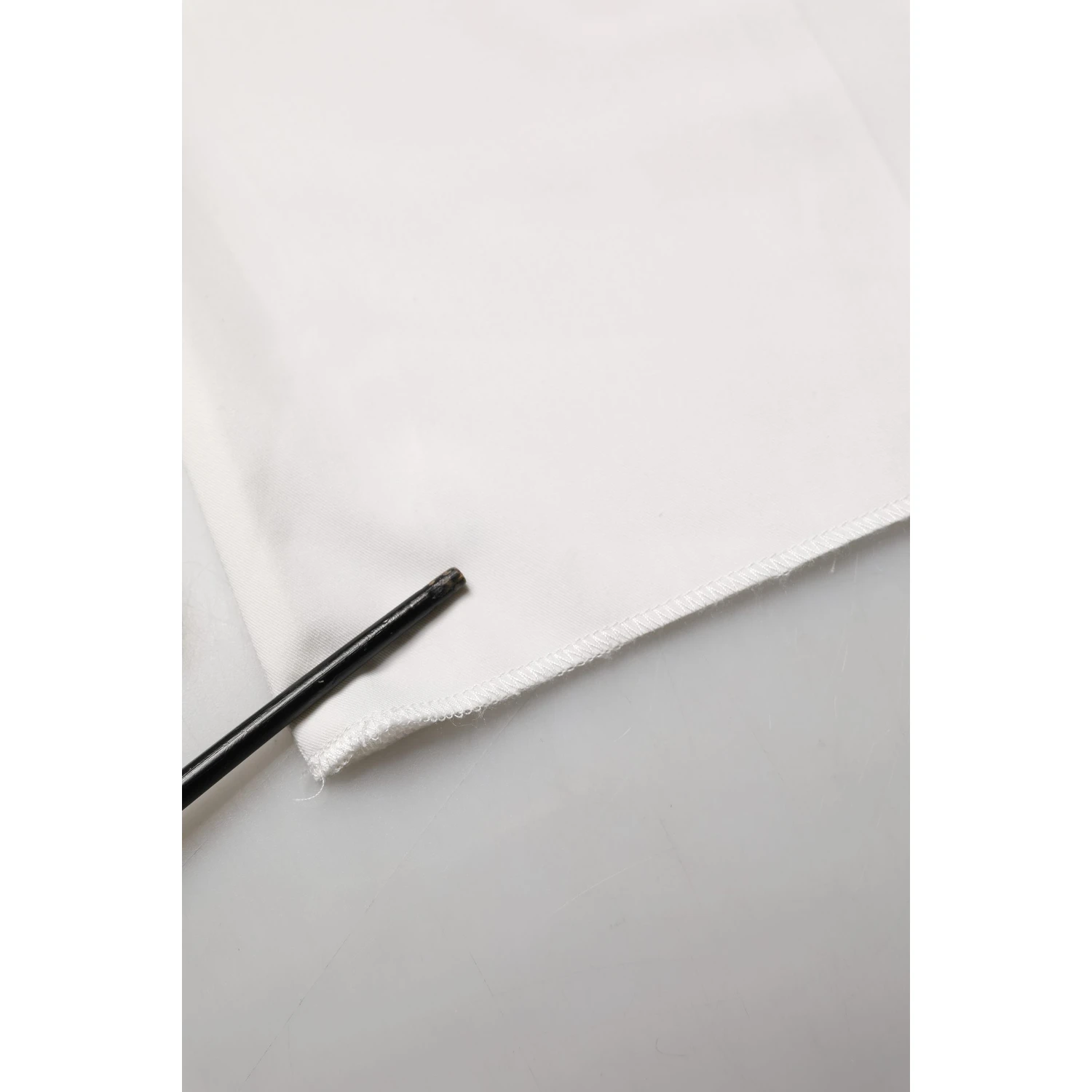 White Mid Waisted Wide Leg Chino Women Trouser Pants
