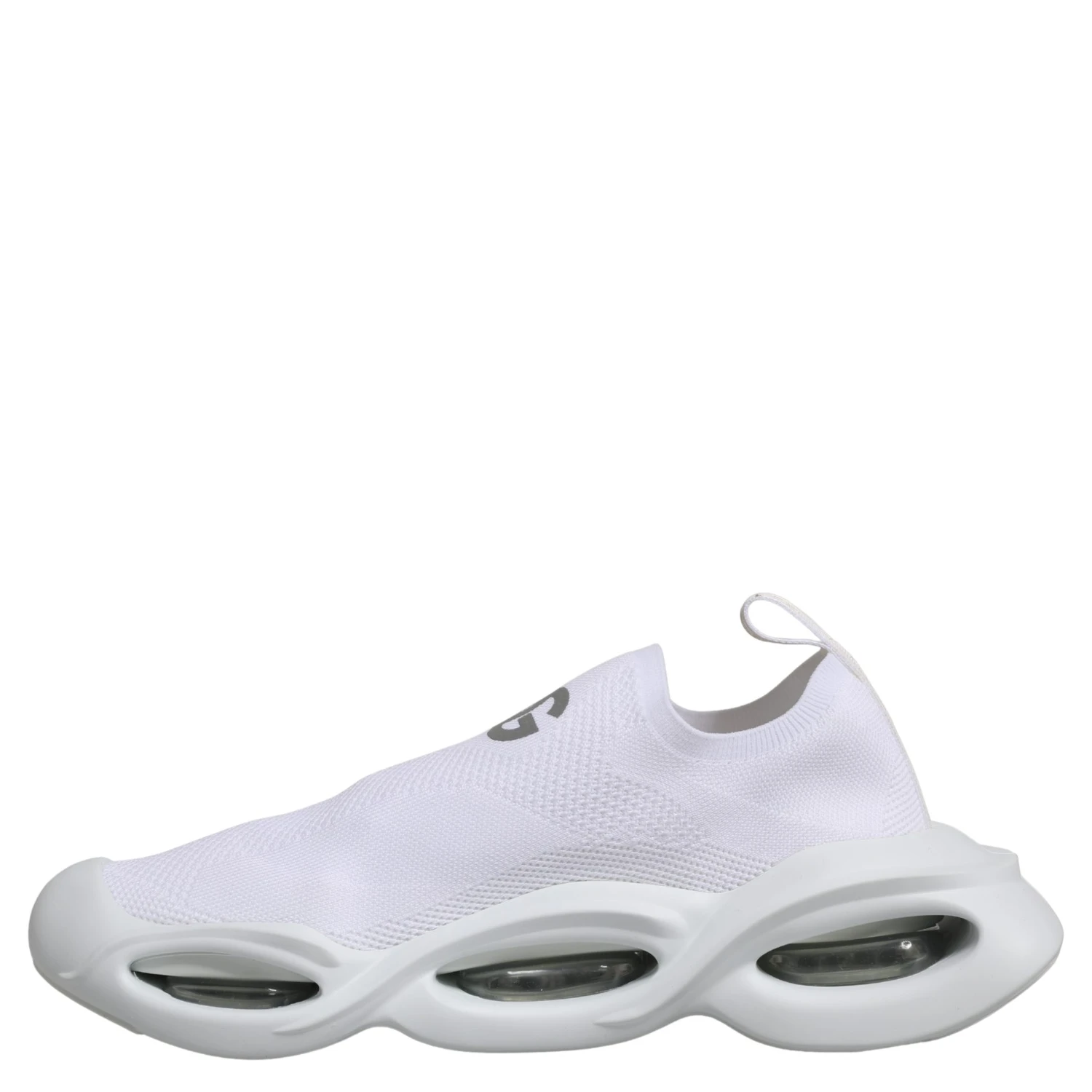 White Slip On Wave Low Top Sneakers Shoes