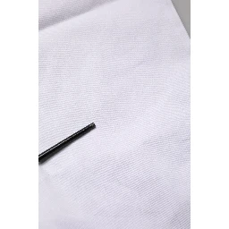 White Mid Waist Straight Chino Women Trouser Pants