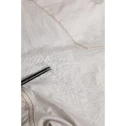 White Cotton Mid Waist Chino Bermuda Shorts