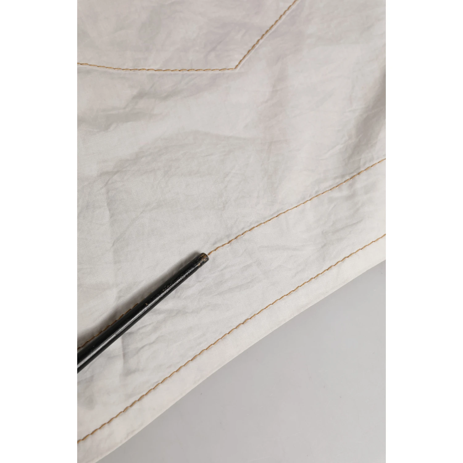 White Cotton Mid Waist Chino Bermuda Shorts