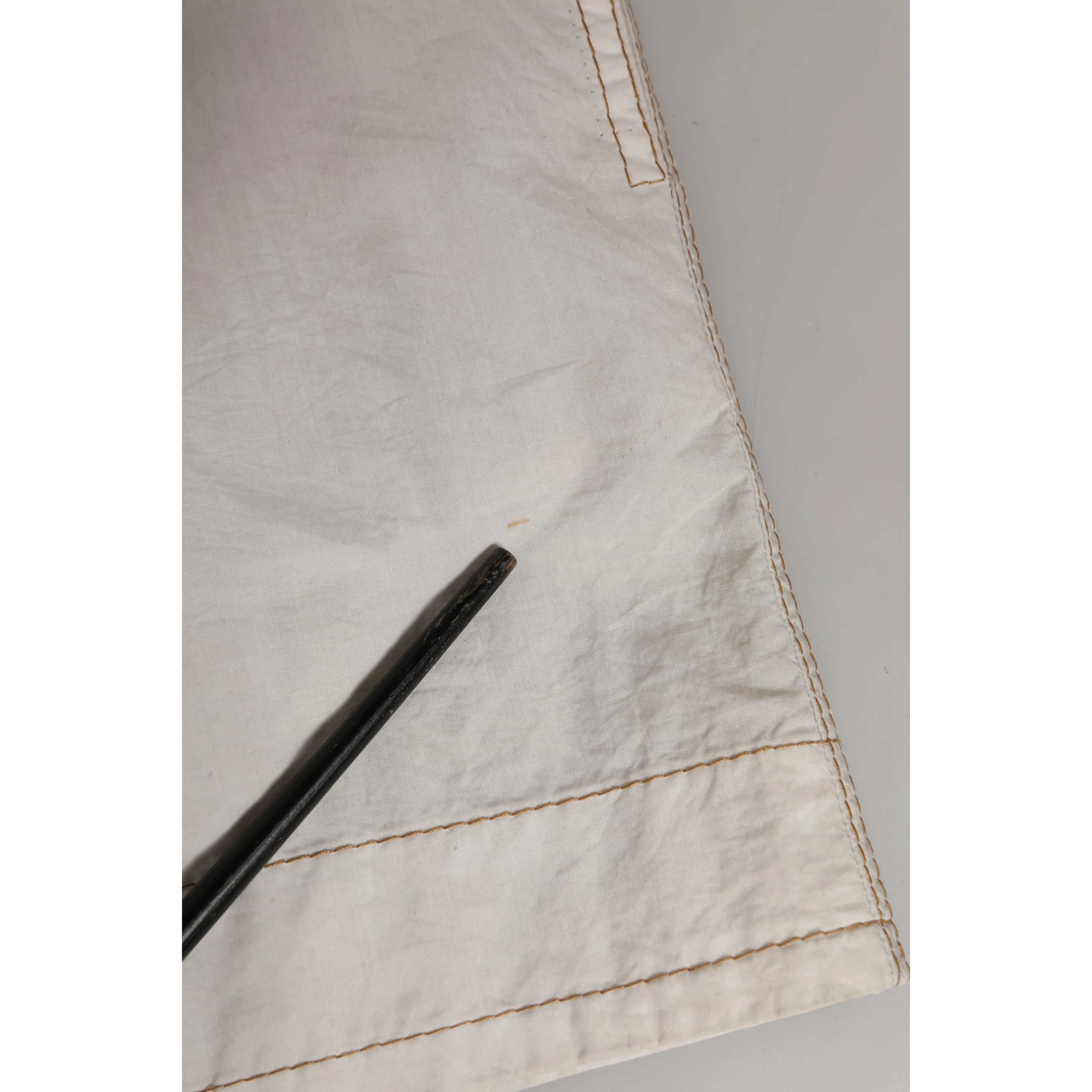 White Cotton Mid Waist Chino Bermuda Shorts