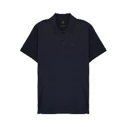 POLO "STEEL" CON PATCH LOGO