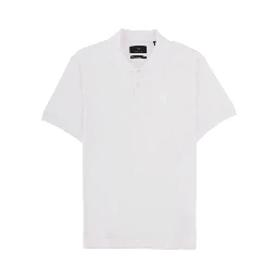 POLO "STEEL" CON PATCH LOGO