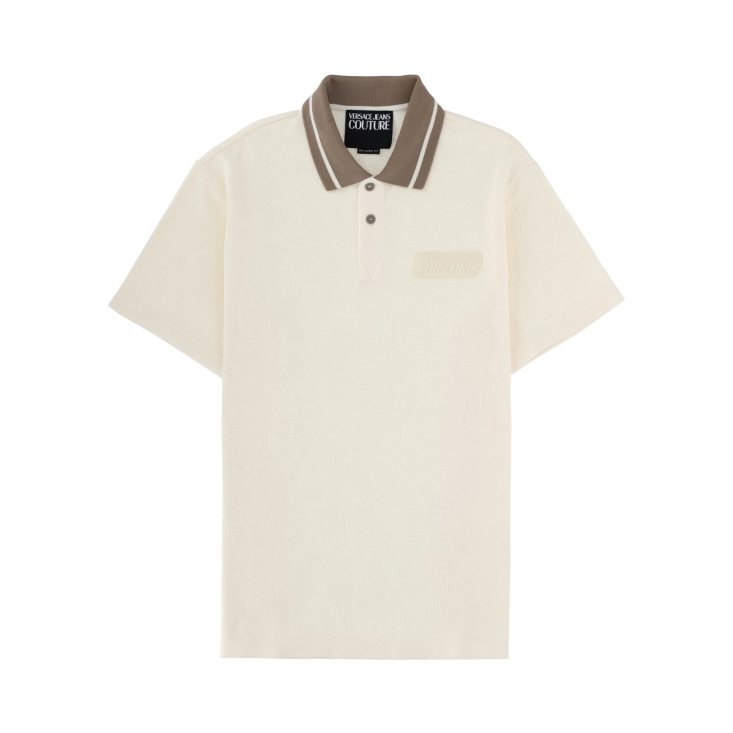 POLO CON PATCH LOGO