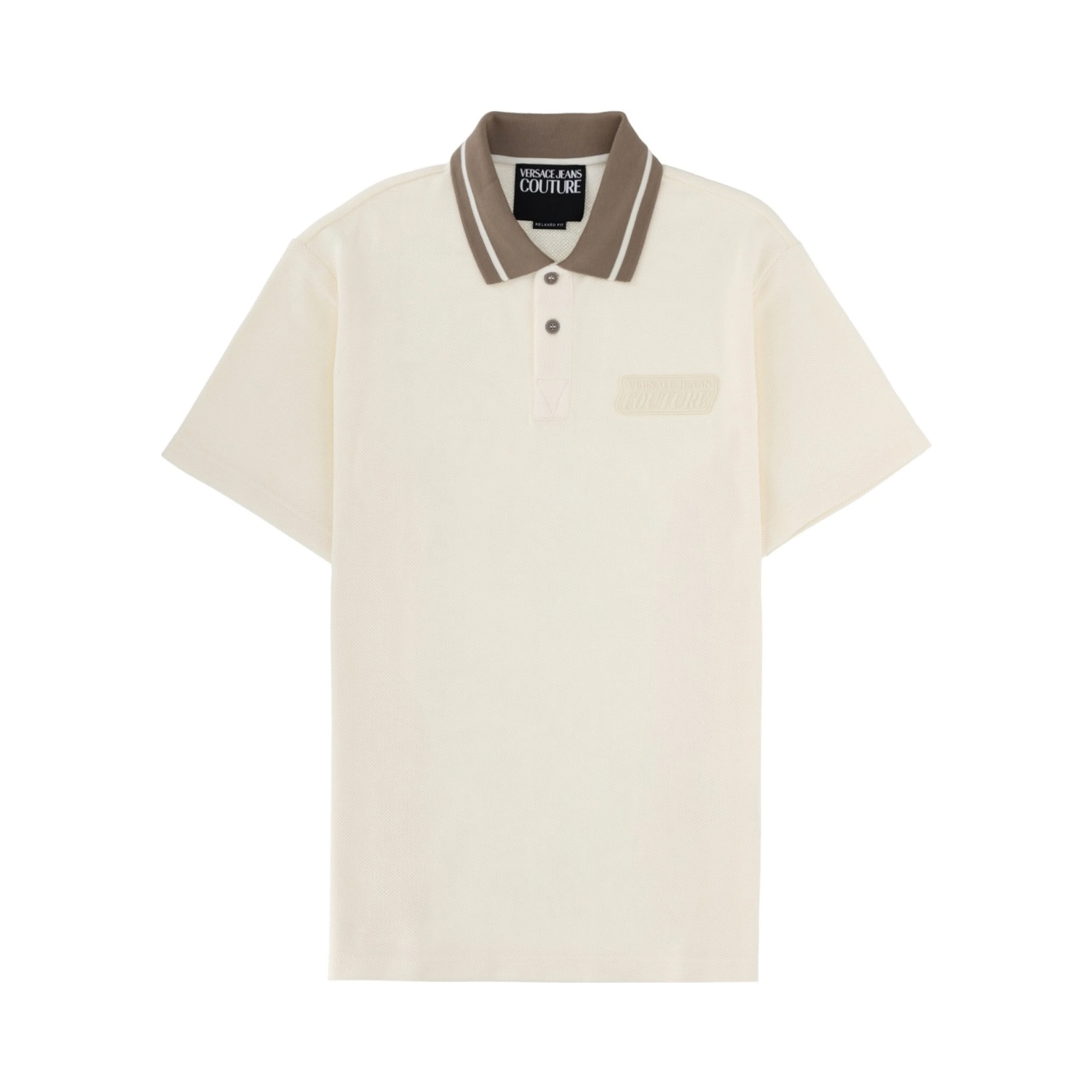 POLO CON PATCH LOGO