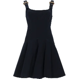 MINI ABITO CON FIBBIE "BAROQUE"