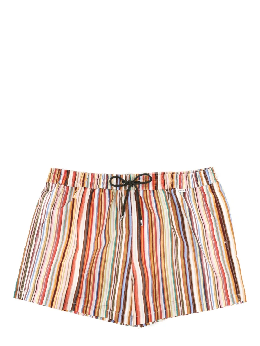 COSTUME DA BAGNO "PAINTED SIGNATURE STRIPE"