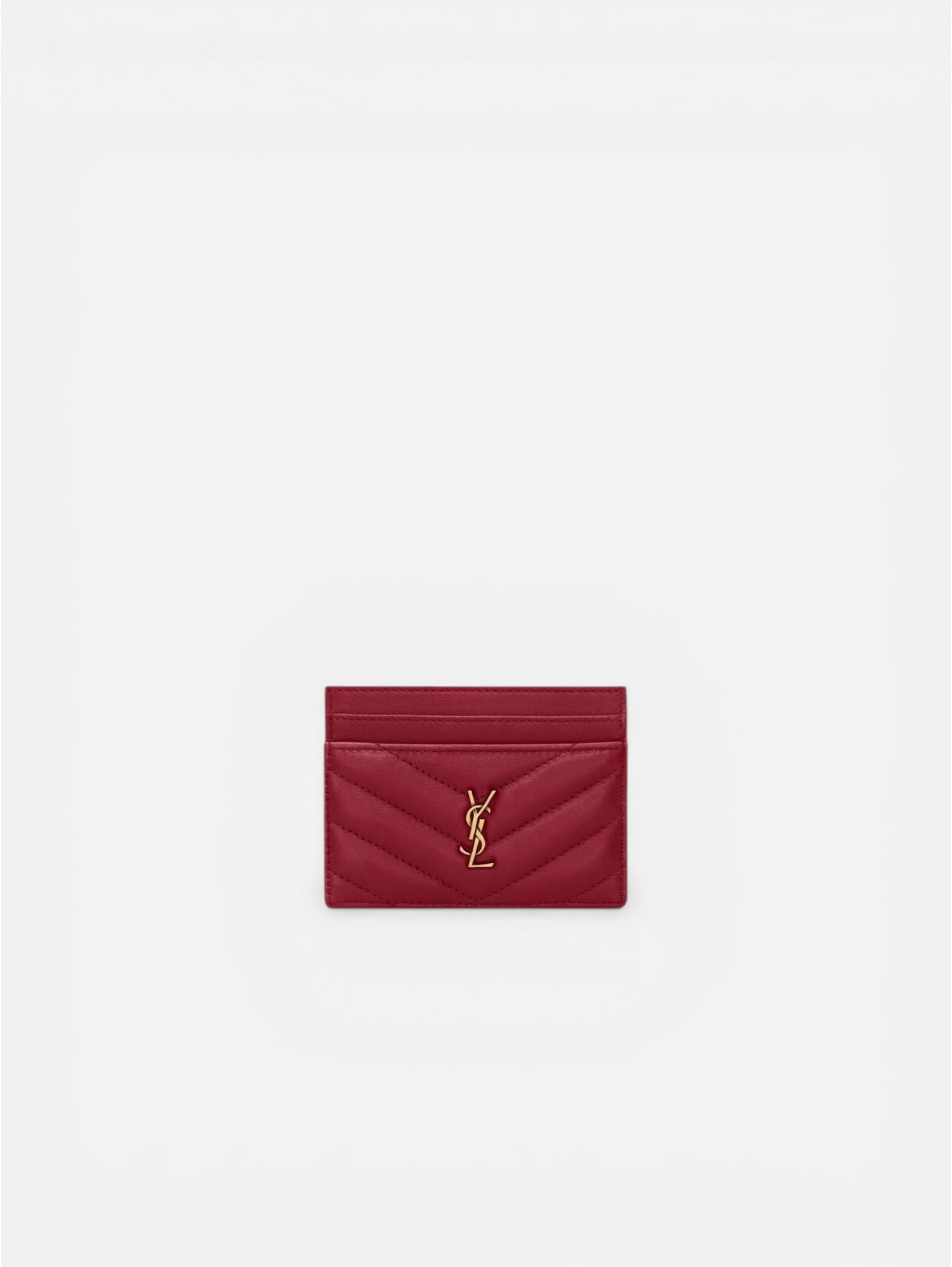 SAINT LAURENT CASSANDRE card holder