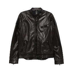 THE JACK AND JACKIE LEATHERS Jackets Brown