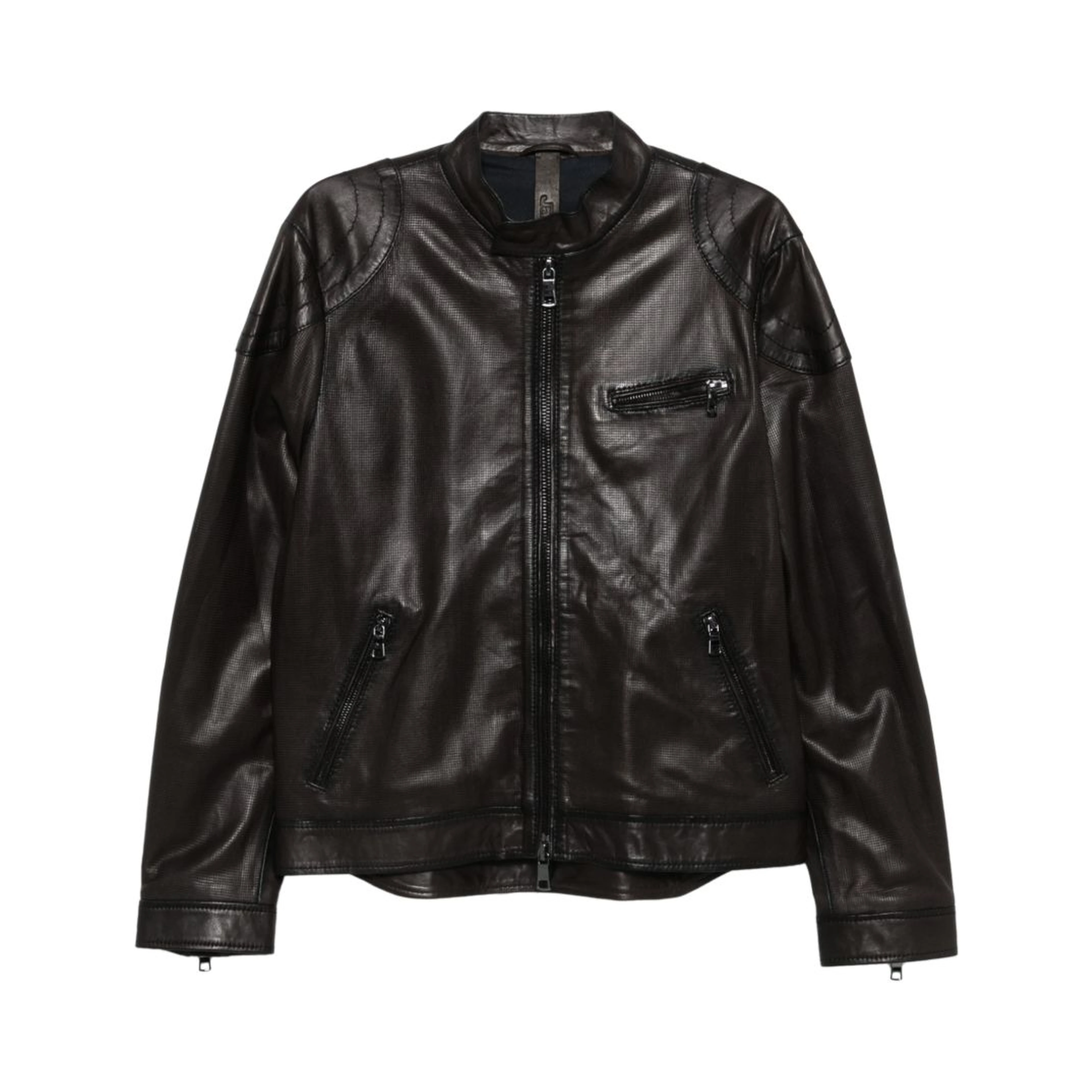 THE JACK AND JACKIE LEATHERS Jackets Brown