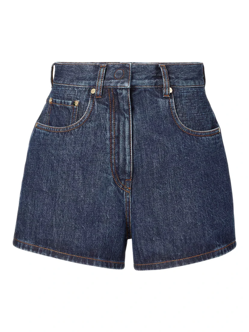 Fendi Shorts Blue