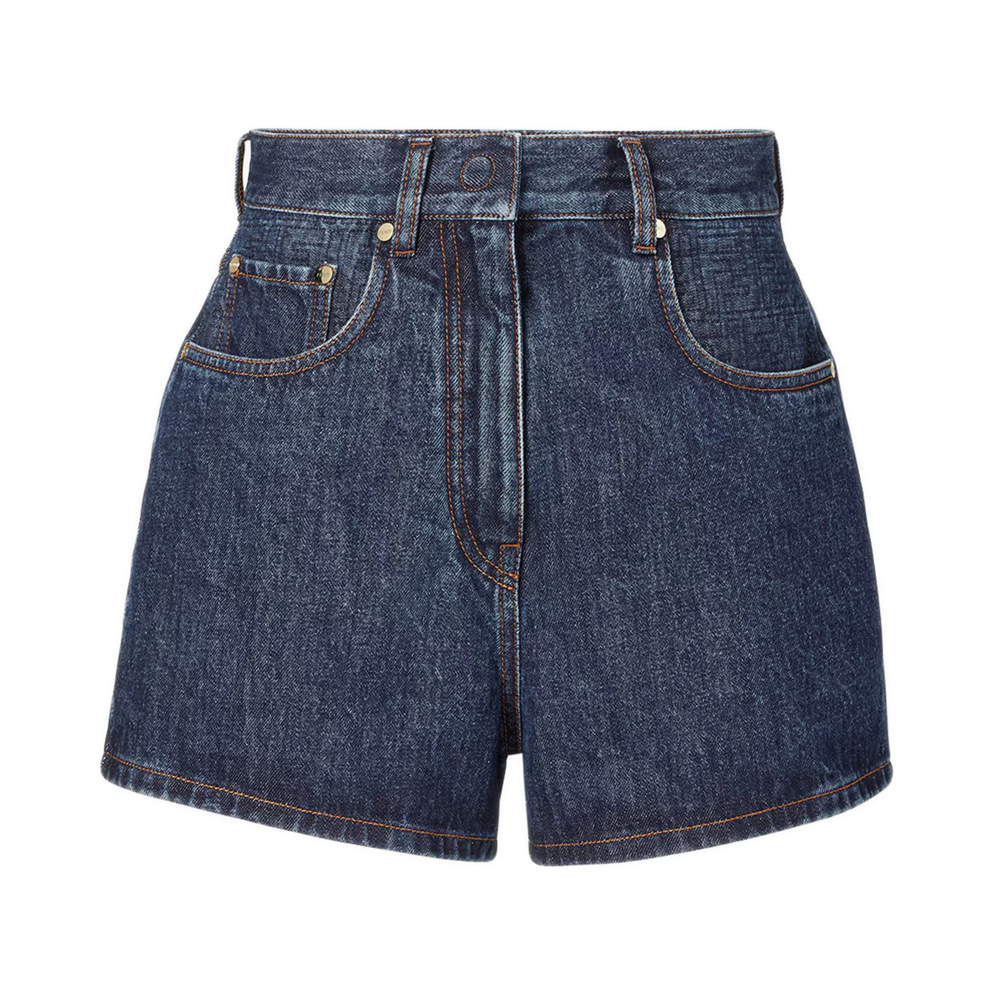 شورت فندي أزرق