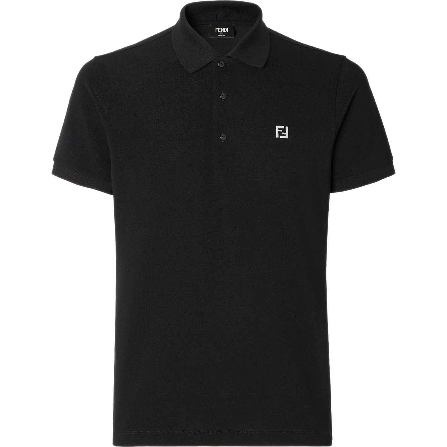 Fendi T-shirts and Polos Black