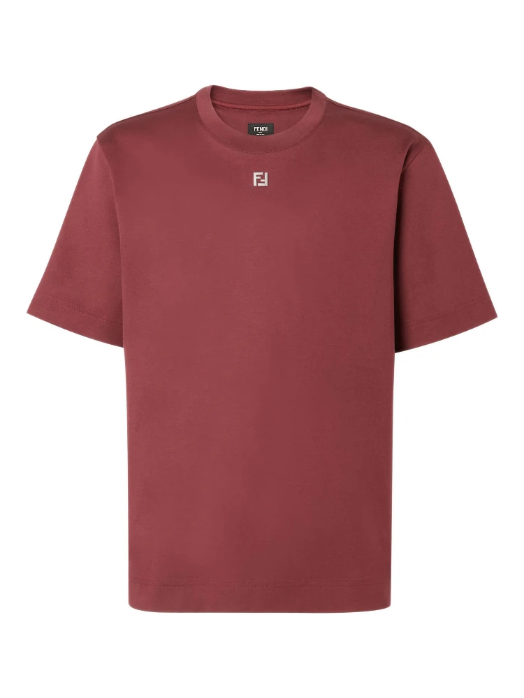 Fendi T-shirts and Polos Red