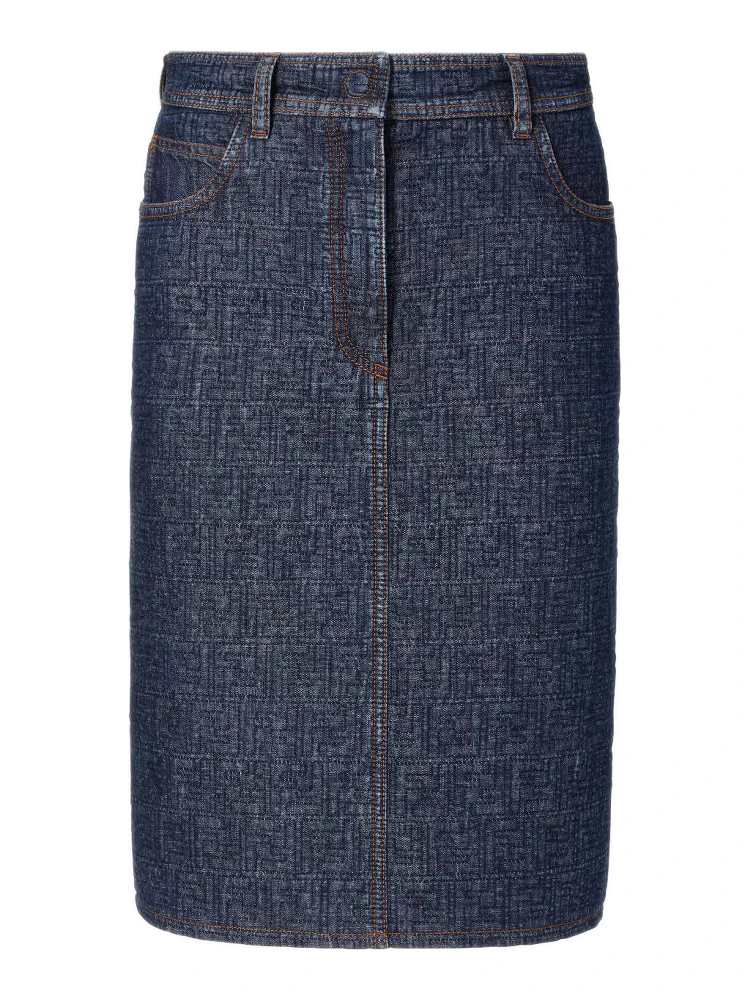 تنانير فندي زرقاء