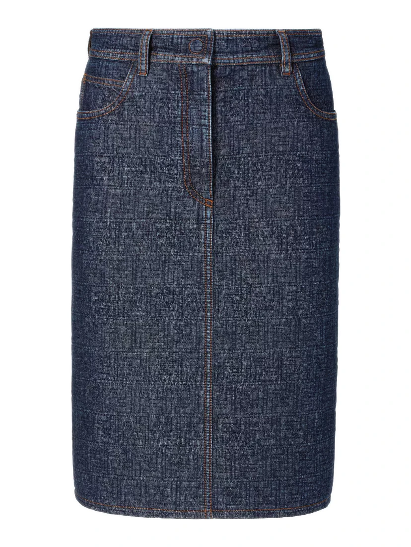 تنانير فندي زرقاء