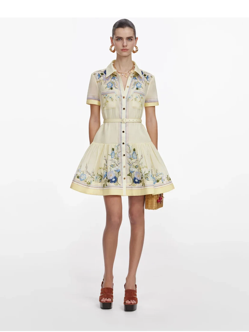 SELF PORTRAIT Dresses Yellow