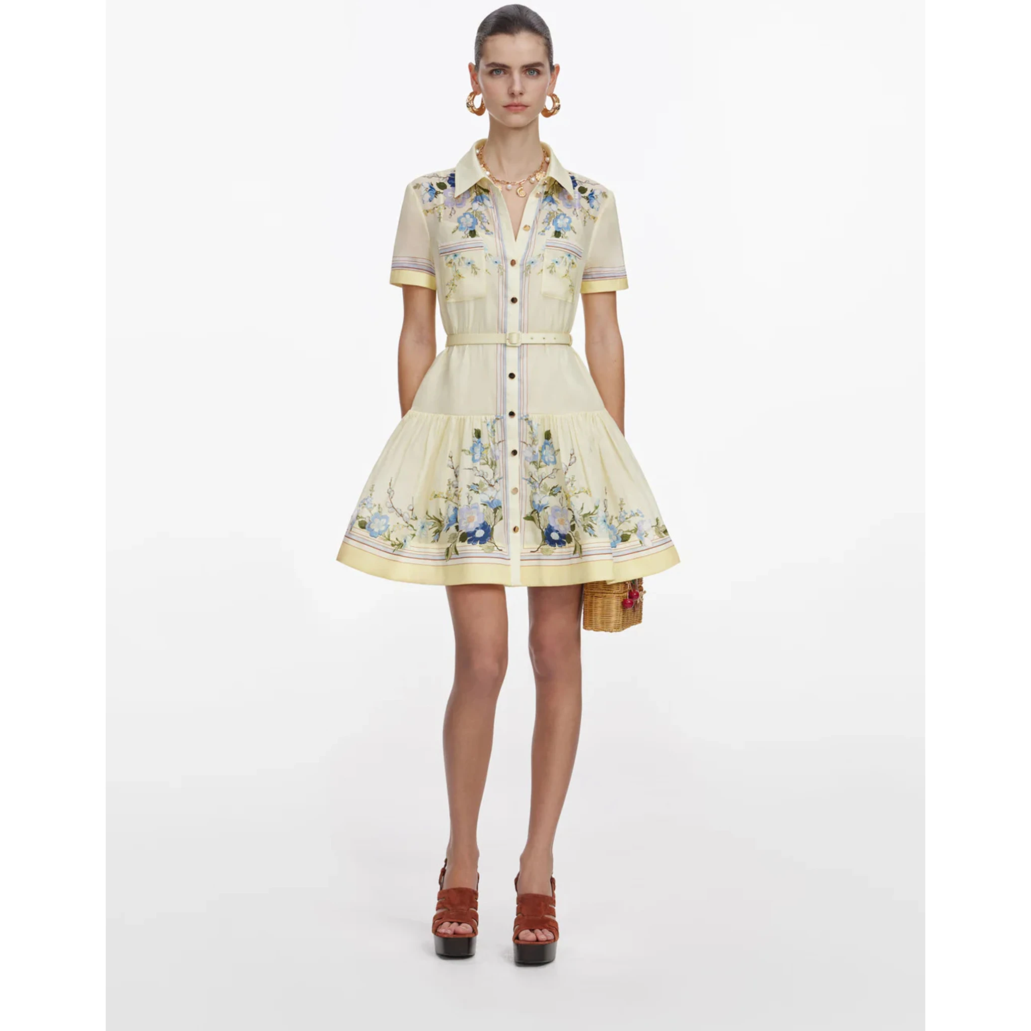 SELF PORTRAIT Dresses Yellow