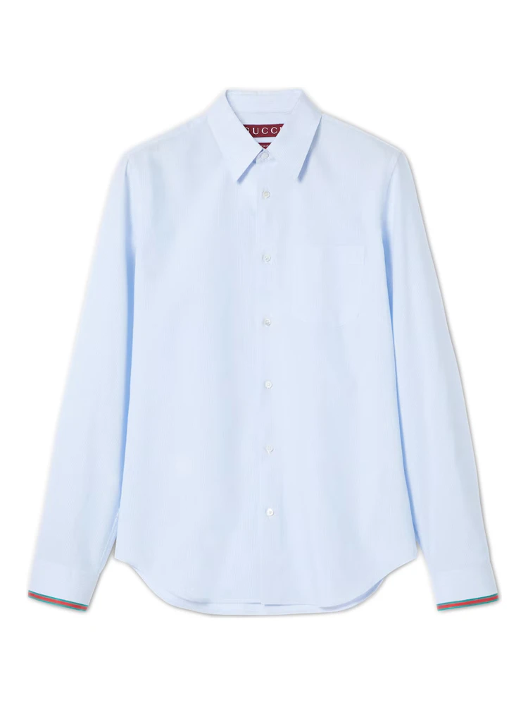 Gucci Shirts Clear Blue