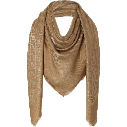 Fendi Scarfs Brown