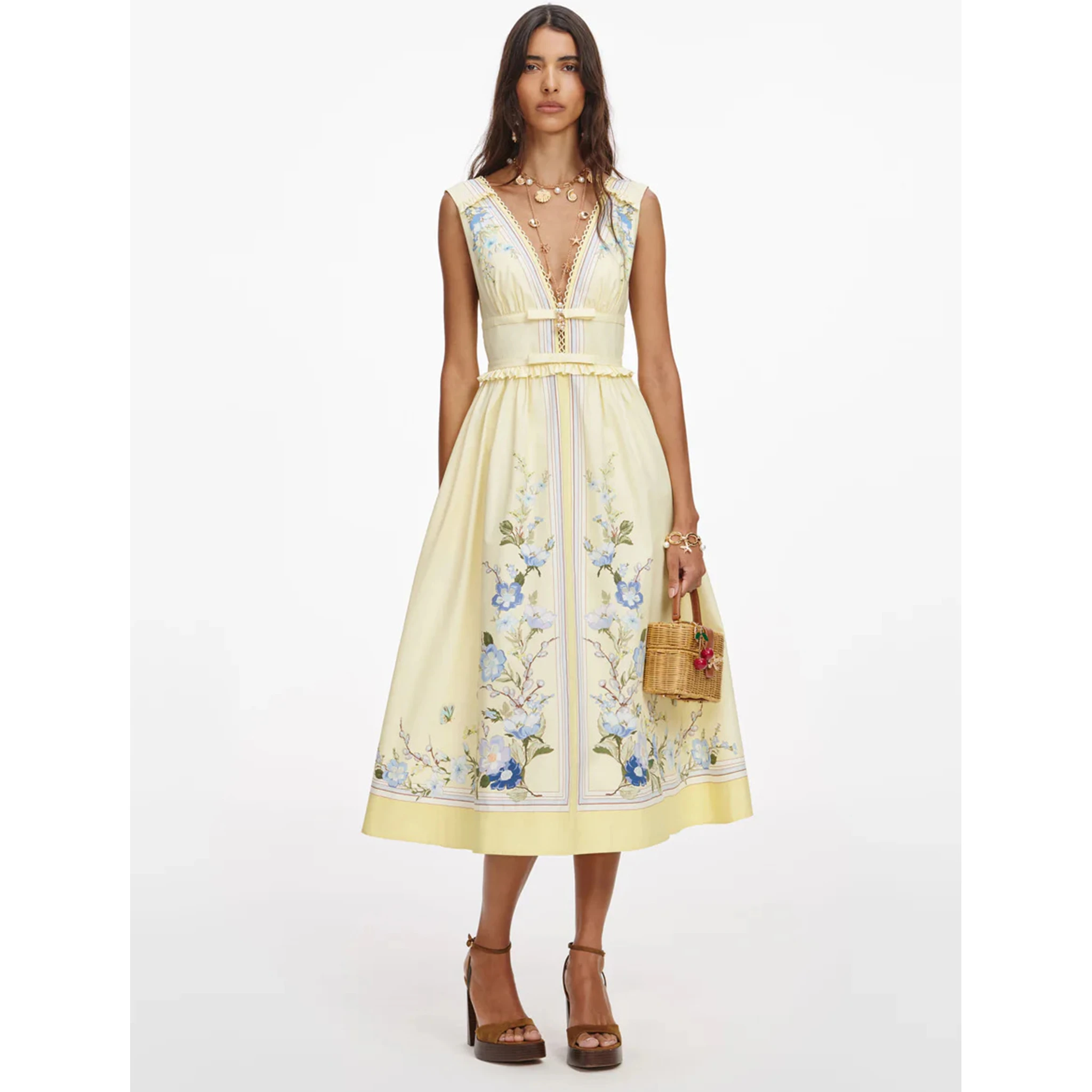 SELF PORTRAIT Shorts Yellow