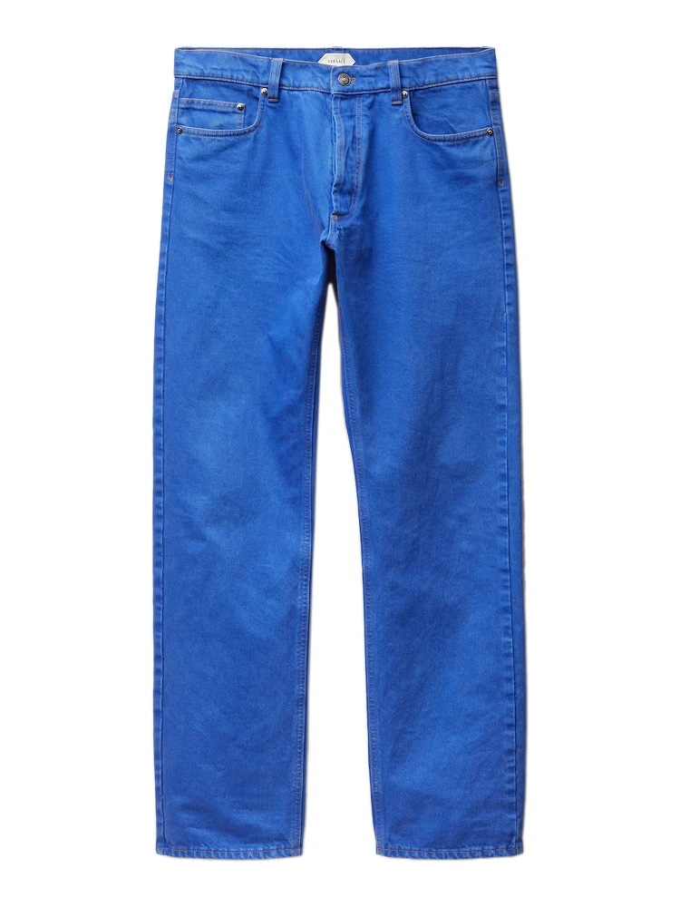 جينز فيرساتشي أزرق