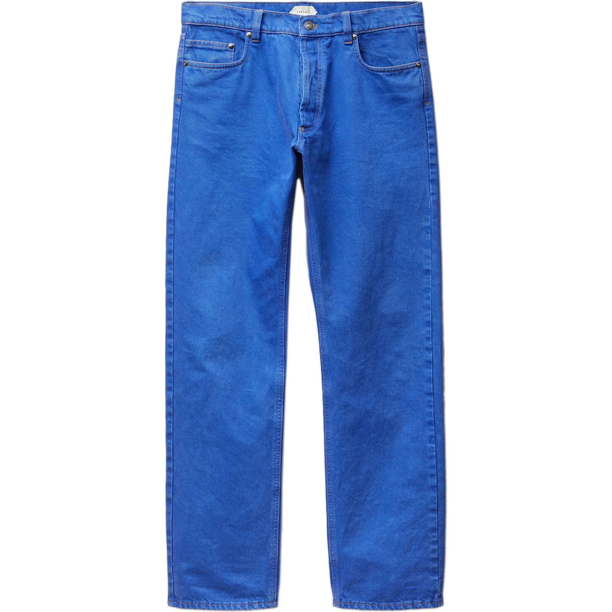 جينز فيرساتشي أزرق