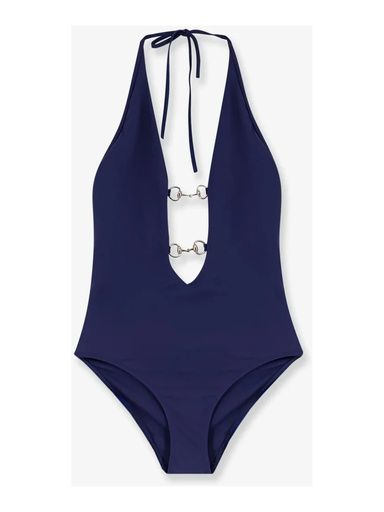 One piece swimwear with Horsebit