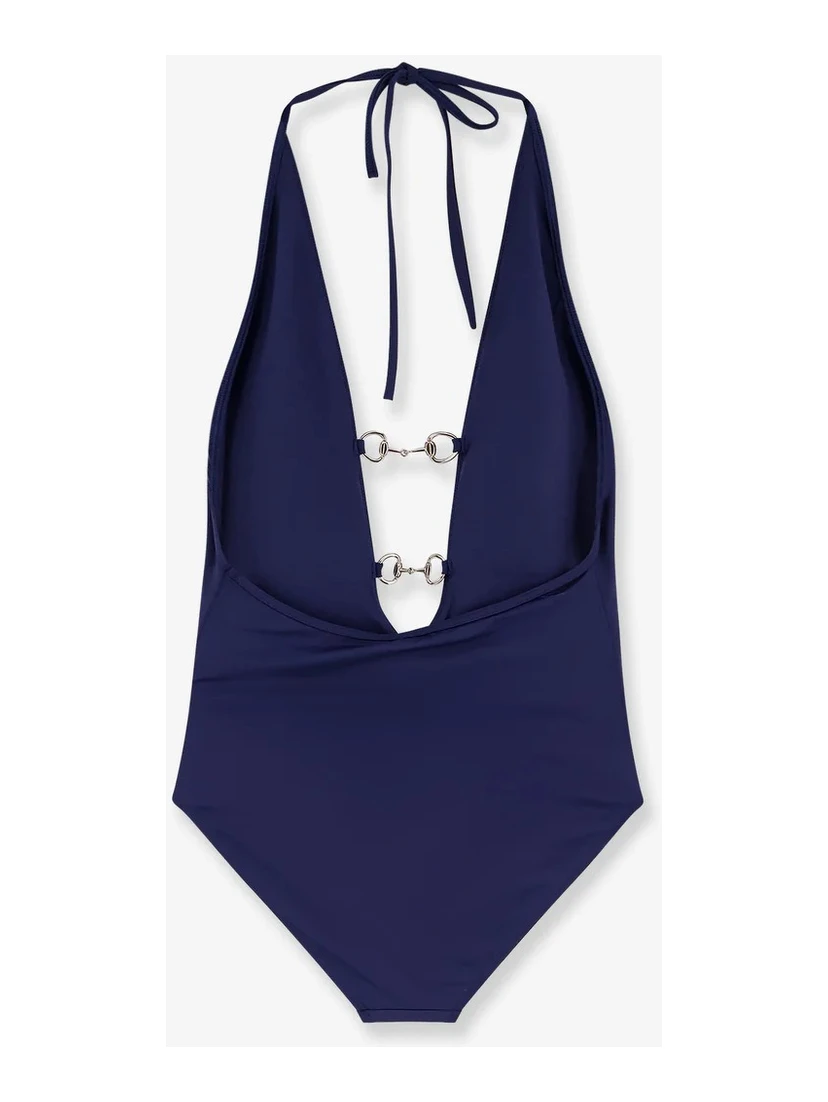One piece swimwear with Horsebit